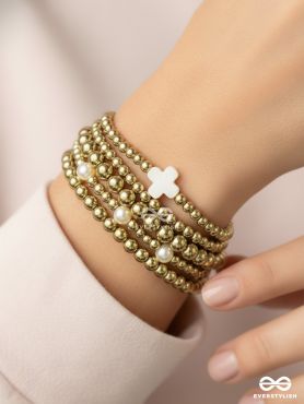 SOFT BULLETS – POLISHED BEAD BRACELET SET