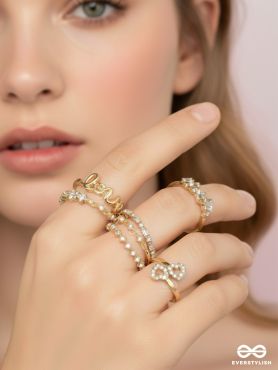 TWINKLE MIX – STATEMENT RING SET