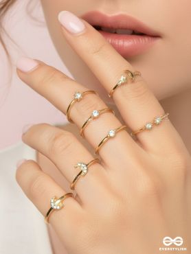 STAR NOTES – CONTEMPORARY RING SET