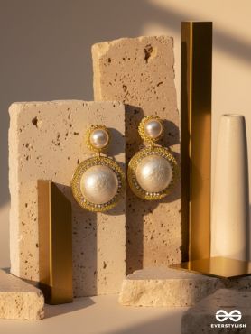 ROYAL MEDALLION – STATEMENT DROP EARRINGS