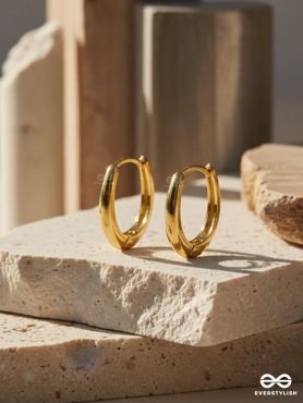 ICON LOOP – GOLDEN HOOP EARRINGS