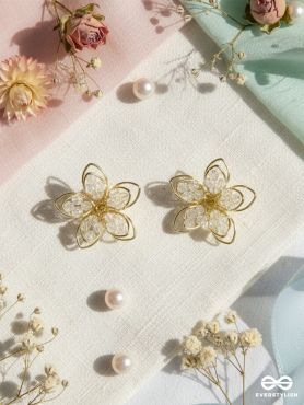 PRISM PETALS – MODERN FLORAL EARRINGS