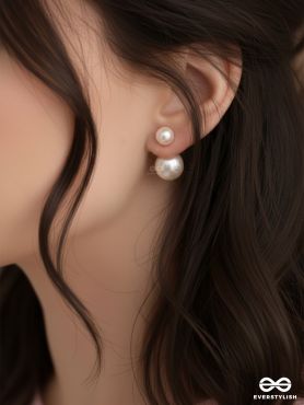 Simplicity is Endearing, Precious Pearl earrings