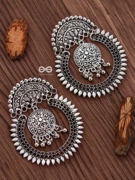 The Glorious Ethnic Statement Makers - Oxidised Boho Earrings