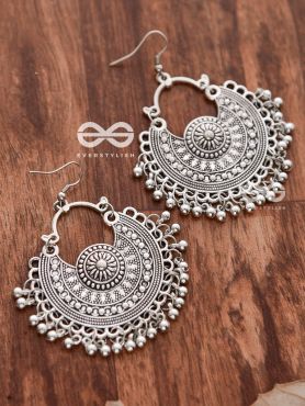 The Artsy Emblem Chandbali Earrings - The Boho Basics