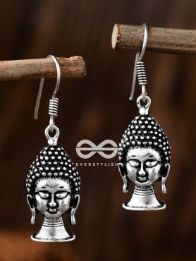 The Meditating Buddha - Tiny Trinket Earrings
