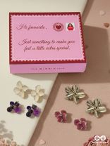 THE MISSIE LIFE - PETAL PARADE – FLORAL EARRINGS SET