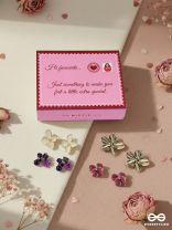 THE MISSIE LIFE - PETAL PARADE – FLORAL EARRINGS SET