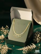 DUALINE GOLD – LAYERED STAINLESS STEEL ANTI-TARNISH GOLD CHAIN NECKLACE