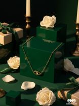 AMULETTE – STAINLESS STEEL 18K GOLD PLATED ANTI-TARNISH DELICATE NECKLACE