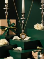 HEART EMBLEM – STAINLESS STEEL 18K GOLD PLATED ANTI-TARNISH HEART PENDANT NECKLACE