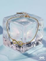 ENDLESS FORM – STAINLESS STEEL 18K GOLD PLATED ANTI-TARNISH INFINITY BRACELET