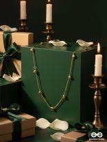 HEART PARADE – STAINLESS STEEL 18K GOLD PLATED ANTI-TARNISH HEART CHARM NECKLACE