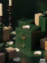 SERAPH DROP – STAINLESS STEEL 18K GOLD PLATED ANTI-TARNISH WING NECKLACE