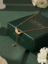 SERAPH DROP – STAINLESS STEEL 18K GOLD PLATED ANTI-TARNISH WING NECKLACE