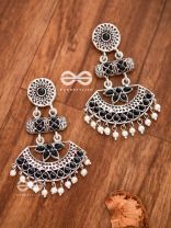 The Bohemian Elegance (Onyx Black) - Embellished Oxidised Collection