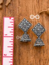 The Nature Artwork Jhumkis - Tiny Trinket Earrings