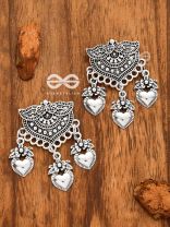 The Artistic Love - Oxidised Boho Earrings