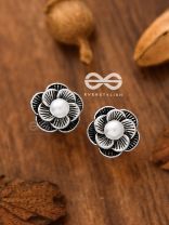 The Little Pearly Florals - Tiny Trinket Earrings