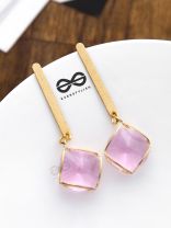 The Dangling Elegance (Taffy Pink) - The Golden Charm Collection