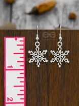 The Snazzy Snowflakes - Tiny Trinket Earrings