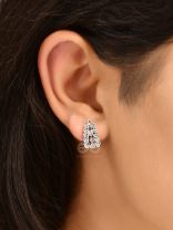 The Little Intricate Leaflets - Tiny Trinket Earrings