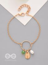 The Trinity Ring- Elegant Golden Bracelet