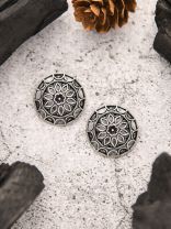 Lady of the Night- Tiny Trinket Earrings