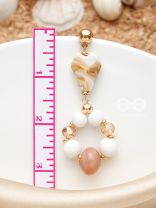 The Sea Jewels- Golden Embellished Earrings