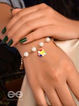 The Sunny Spring- Golden Enamelled Bracelet