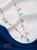 The Sunshine Splash - Classy Neckpiece With Anti-Tarnish Coating 