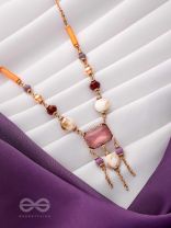 The Gem Carnivals - Multicolored Statement Neckpiece With Anti-Tarnish Coating 