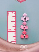 THE CHERRY BLOSSOMS - ELEGANT ACRYLIC EARRINGS