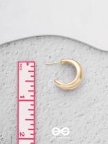 The Elysian Hoops - Golden Earrings