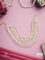 RATRIRATNA – ALIA BHATT INSPIRED NECKPIECE WITH  PEARLS, SYMBOLIZING PURITY AND ELEGANCE