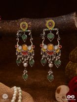 HERITAGE HUES - BOHEMIAN CHANDELIER EARRINGS
