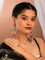 SUNBURST GYPSY - BOHO STATEMENT OXIDISED EARRING