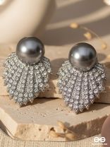 SERENE LEAF – CLASSIC PEARL TOPS WITH SILVER LEAF MOTIF