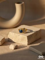 ECLIPSE – CONTRAST STONE ADJUSTABLE RING