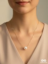 SOULPEARL – MINIMAL PEARL PENDANT NECKLACE