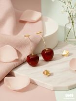 CHERRY POP – PLAYFUL CHERRY DROP EARRINGS