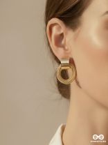 LUMI HALO – SOFT SPRAKLE RIPPLE EARRINGS