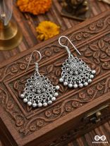 The Motif Circles - The Oxidised Dangler Collection