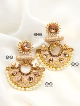 The Marvellous Meenakari Collection - Mehr Earrings - Pink