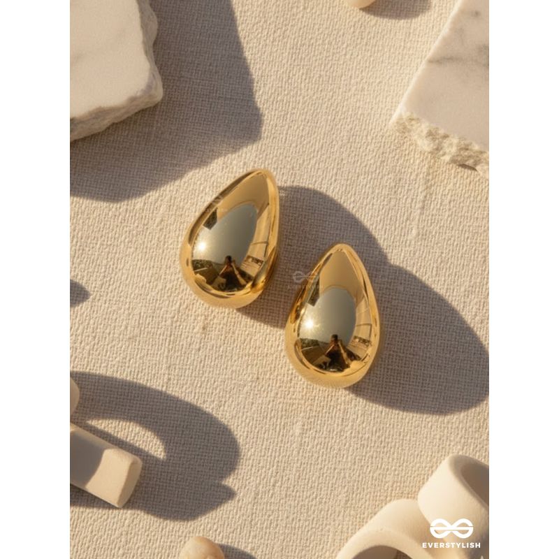 HONEYDROP – SOFT GOLD DROP EARRINGS