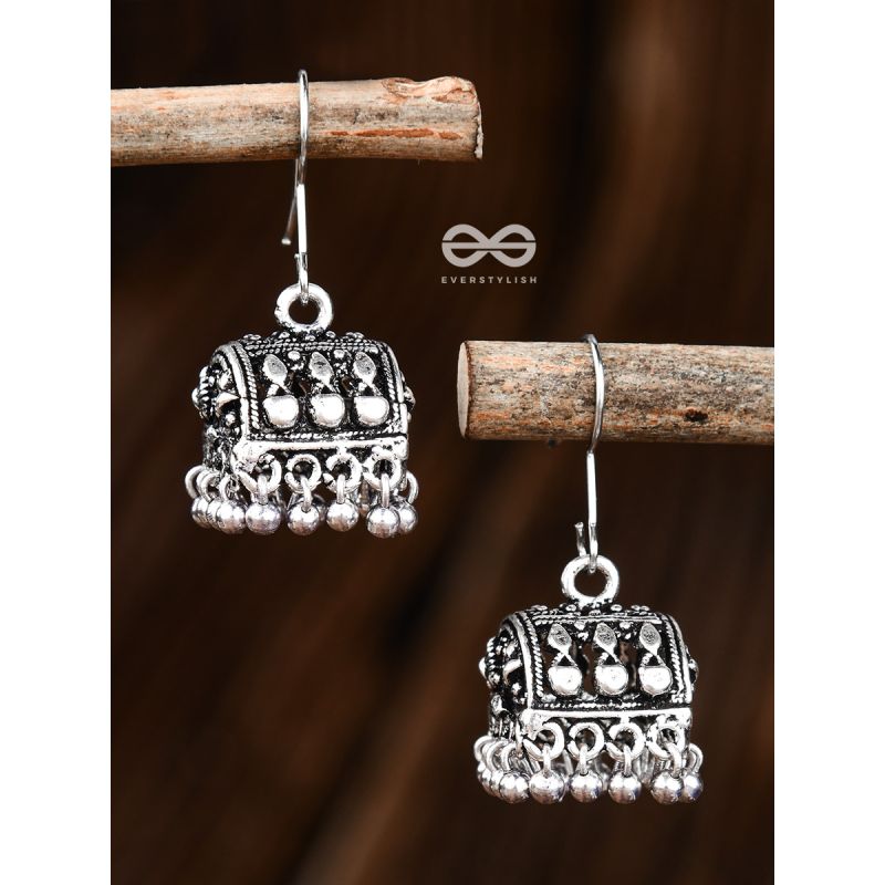 The Cute Little Dome Jhumkis- Tiny Trinket Earrings
