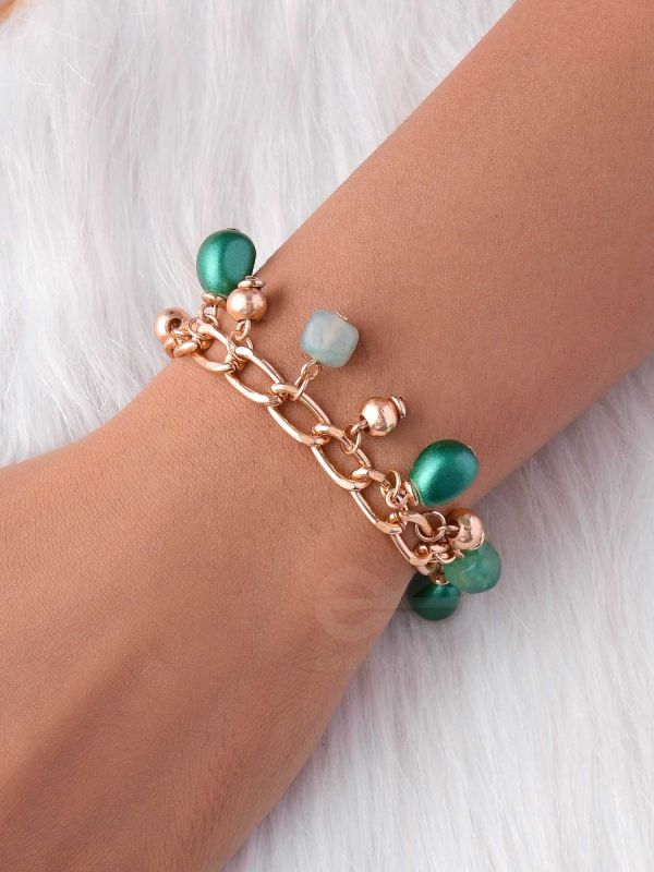 THE VIBRANT VINEYARD - GOLDEN BOLD BRACELET