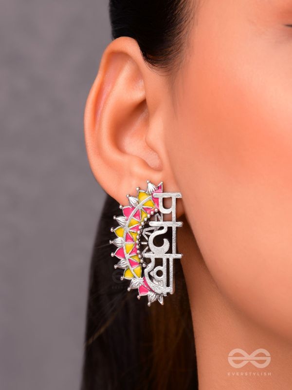 The Kudi Pataakha - Statement Oxidised Earrings