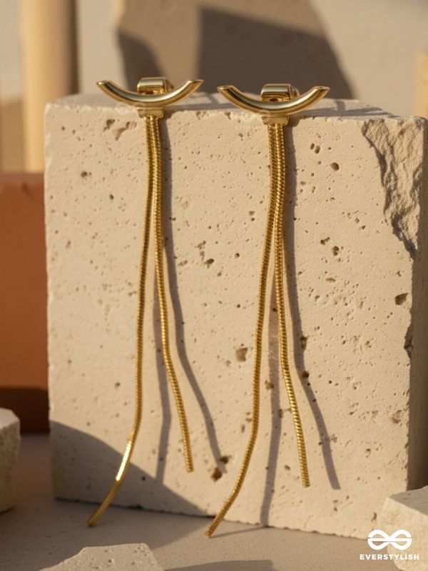 MIRAGE FLOW- SOPHISTICATED AND LUXURIOUS DROP EARRINGS