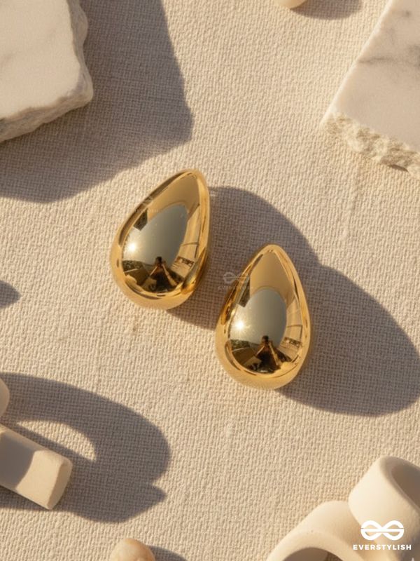 HONEYDROP – SOFT GOLD DROP EARRINGS
